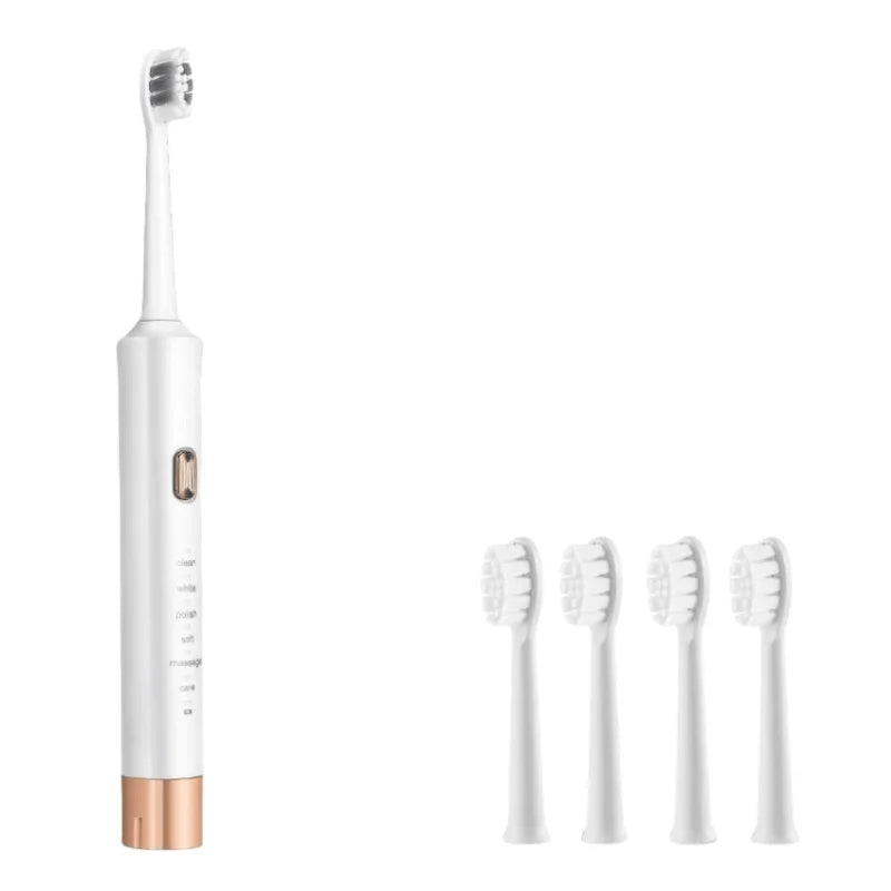 Electric Toothbrush Soft Bristles 6 Speed Automatic for Adults & Kids Universal Smart Charging All Ages Compatible